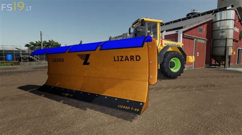 fs19 skid steer plow|farming simulator snow plow.